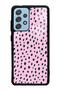 Samsung A52 Pink Speckle Design Glossy Phone Case