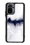 حافظة هاتف Xiaomi Redmi Note 10 - 10s أبيض بتصميم باتمان لامع