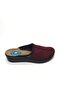 9932 Claret Red Women's Slippers Suitable for Anatomical Bone Protrusion