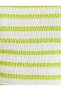 Crop Blouse Thin Straps Striped