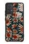 Samsung A32 Glossy Phone Case with Retro Daisy Design