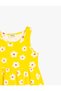 Floral Sleeveless Fitted Waist Loose-Cut Dress - 3