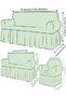 Bürümcük Armchair, Sofa, Sofa Bed Cover, Sofa Cover 3 2 1 1 - 4
