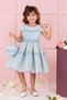 Girls' Blue Dress - 3