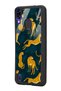 Reeder P13 Blue Leaf Leopard Design Glossy Phone Case - 2