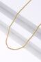 Women's Yellow Twist Chain Model - Imported Anti-Tarnish Steel Men's Chain - 2