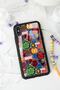 iPhone X - XS Marvel Face Design Glossy Phone Case - 4