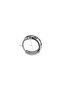 Starry Sports Ring Proof Biker 316L Steel Earrings (Single) - 5