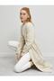Women's Ecru Trench Coat 0YAK06884EW - 2