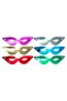 New Year's Party Mask Hat Set 6 Pieces Whistle 18 Pieces - 2