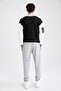 Slim Fit Basic Sweatpants - 5