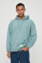 Mint Oversize/Wide Cut Hooded Fleece/Warm Sweatshirt Tmnaw21Sw2005