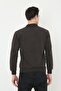 Men's Mink Collar Thessaloniki Soft Textured Sweater - 5