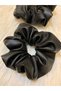Leather Buckle Girl Child Handmade Soft Cotton Leather Bagel Hair Clip Buckle030