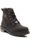 Men's Black Nubuck Genuine Leather Thermo Boots 20 M5121