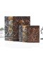 Hediyelik Deri Defter 3d Kabartmalı - 4