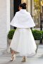Bridal Etol Cloak Fur Jacket Off White - 3