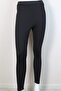 Women's Black Large Size Steel Knitted Tights
