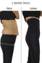 Instant Slimming Black High Waist Corset Tights Recovery Corset