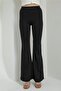 Women's Black Flared Leg Lycra Tights Incy003-01 - 2