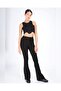 Women's Black Spanish Leg Steel Knitted Tights