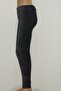 Women's Anthracite Cotton Winter Velvet Tights - 3