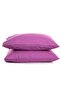 غطاء وسادة Mer-tim 2-pack 50x70 Ranforce باللون الأرجواني - 2