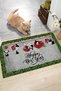 New Year Cat Door Mat Decorative Door Mat Outdoor Mat Home Door Mat - 3