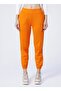 Ecko Unlimited Aisha Regular Waist Regular Fit Orange Women's Sweatpants - 4