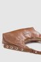 Women's Brown Baguette Bag 205 - 3