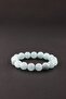 Certified Aquamarine Natural Stone Bracelet 10mm - 2