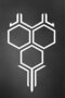 White Front Hood Honeycomb Sticker, Auto Car Sticker 58 X 35 Cm - 2