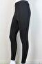 Women's Black Large Size Steel Knitted Tights - 2