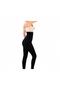Women's Black High Waist Shaping Corset Leggings - 5