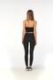 Black High Waist Recovery Steel Knitted Leggings - 6