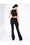 Women's Black Spanish Leg Steel Knitted Tights - 2