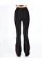 Women's Black Spanish Leg Steel Knitted Tights - 5