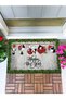 New Year Cat Door Mat Decorative Door Mat Outdoor Mat Home Door Mat