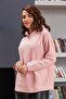 Polar Fabric Hooded Sweat Powder - 2