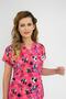 Pink Panda Pattern Surgical Doctor Nurse Hospital Cook Lycra Jersey Bottom Top Suit - 6