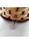 Natural Heart Cut Pink Quartz Stone Necklace