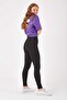 Women's Black Steel Knitted Tights Black Tights Tctyt0002 - 2
