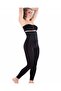 Women's Black High Waist Leggings - 2