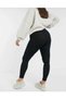 Large Size High Waist Thick Interlock Steel Knitted Leggings Steel Knitted Leggings Thick Leggings Winter Black Leggings - 2
