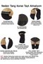 Instant Slimming Black High Waist Corset Tights Recovery Corset - 4