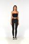 Black High Waist Recovery Steel Knitted Leggings - 3