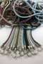 Double Breasted Curtain Tulle Background Collection Apparatus Rope Cord Braçol 300cm Metal End 1 Piece - 3