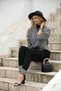 Women's Half Fisherman Knitwear Suit with Leg Detail and L Pattern - 2