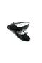 Black Patent Leather Stylish Wedding and Daily Women's Ballerina Shoes - 6