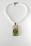 Special Design Handmade Real Floral Epoxy Necklace Natural For Brides - 3